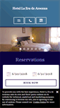 Mobile Screenshot of hotelaracena.com